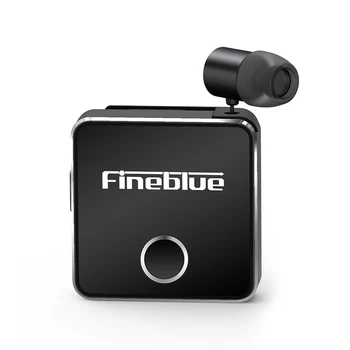 Fineblue Mini F1 pro business bluetooth 5.0 Căști Wireless Clip Guler Stil Cască Retractabil Handsfree Bluetooth F910