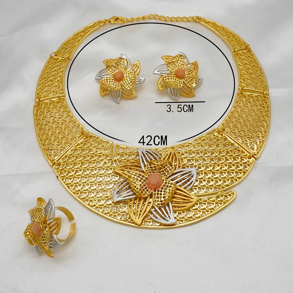 common sense perfume Rendezvous Dubai noi de lux cu aur de 24k culoare seturi de bijuterii ornament set  bijuterii pentru femei partid colier cercei din africa de nunta sotiei  cadou cumpara - Seturi De Bijuterii și