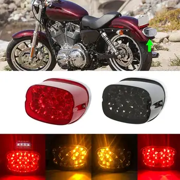 Motocicleta Coada de Lumină LED, Semnale integrate Rândul său, pentru Fatboy, Sportster, Dyna, Drumul Regelui, Alunecă, XL 883 1200