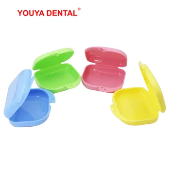 Dinți Falși Proteză Recipient Ortodontic Proteze Caz Dentare Fixare Bagaje Dinte Cutie De Igiena Orala Stomatologie Consumabile