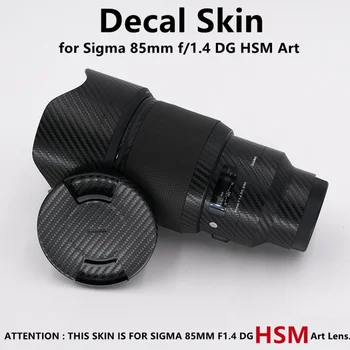 3M Vinil Folie de Protectie pentru Sigma 85mm f/1.4 DG HSM Art Obiectiv Decal Protector Anti-zero Film de Acoperire Autocolant