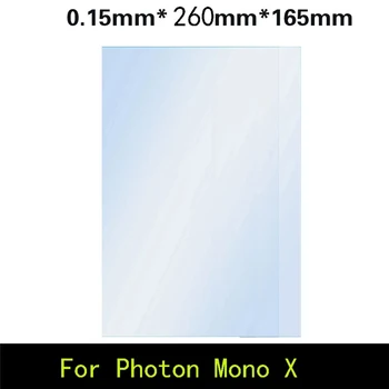 FEP Film Pentru Foton Mono X Rășină Imprimantă 3D Parte 260*165*0.15 mm SLA/LCD FEP Foi de 0,15 mm FEP Film De 8.9 inch Lcd