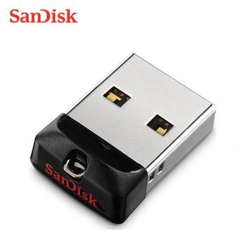 SanDisk Mini Pen Drive USB 2.0 CZ33 64GB USB Flash Drive 32GB 16GB Memory Stick U disc Cheie Pendrive pentru PC