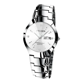 2020 Moda Casual Câteva Ceasuri Impermeabil Bandă de Oțel Iubitor de Ceasuri de Simplu Ceas de Cuplu Cadouri pentru Barbati, Femei, Ceasuri de mana