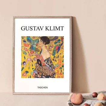 Gustav Klimt Expoziție De Artă Poster Clasic De Epocă, Opere De Artă Print Abstract, Pictura Perete Tablou Living Decor Acasă
