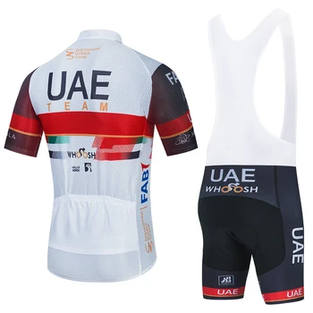 Noi Ciclism Set GRI emiratele arabe unite Ciclism Jersey Pantaloni 20D Pantaloni Echipa Ropa Ciclismo Maillot Biciclete Îmbrăcăminte Uniformă