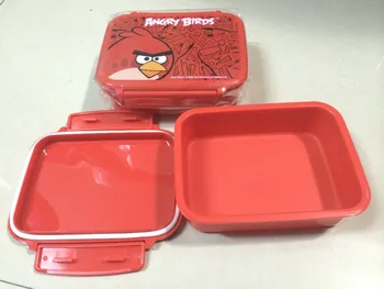 Transport gratuit de Brand Nou joc Distractiv de Viață Bento Cutie de Prânz Cina Cutie Lunchbox Stil Japonez Cuptor cu Microunde Cultery 620ml