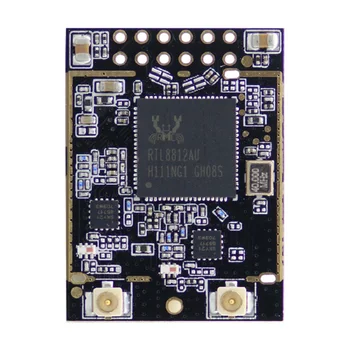 Noi 2.4 G / 5G WiFi Realtek RTL8812AU Chip 3.3 V / 5V Modul MIMO Wireless 802.11 AC 1200Mbps Construit În două Antene Pentru Drone