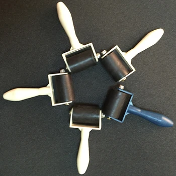 De Brand Nou Non-Stick Roller Pin Lut Cu Role Ceramica Sucitor Instrument De Modelare Ștanțare Brayer Art Clay Instrumente Pentru Ambarcațiuni