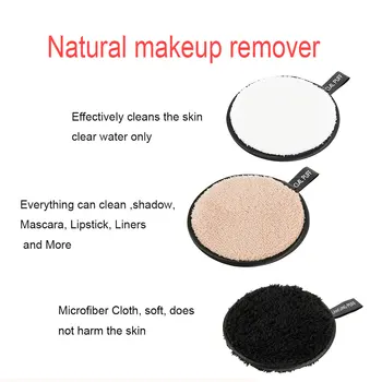 Demachiant Puf de Pulbere Reutilizabile Microfibra Față Make-up Tampoane Curatarea Pielii de pe Fata Prosop Make Up Remover Burete de Aprovizionare Frumusete