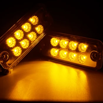 8x Laterale LED-uri Lumini de poziție Mașină de Externe Lampă de Avertizare Lampă spate Indicator Auto Camion Remorcă Semnal Clearance Lumina Impermeabil