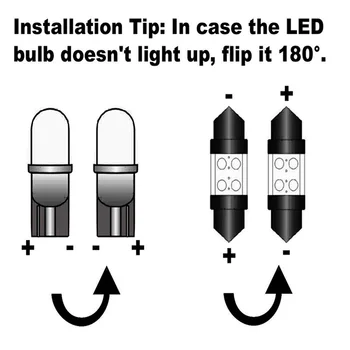 Alb accesorii auto Canbus fara Eroare LED-uri Lumina de Interior Pentru perioada 2010-2018 2019 Kia Soul Lumina de Citit Kit Harta Dom Licență Lampa