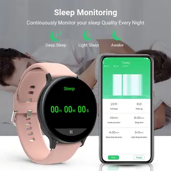 LIGE Moda ceas inteligent femei bărbați impermeabil Sport ceas cu Heart rate monitor somn Pentru iPhone memento Apel Bluetooth smartwatch
