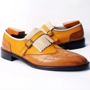 Bărbați Vintage Design Original Loafer Din Piele Pu Pantofi Pantofi Casual Pantofi Barbati Pantofi De Primăvară Clasic Masculin Casual F166