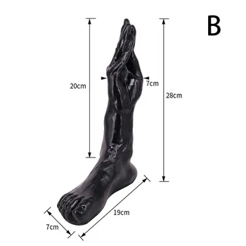 G-spot Mare Vibrator se Masturbeaza Sex Toys Anal Plug Cap Dublu de Picioare Palma Vibrator realist Mare Penisul Jucarii Sexuale Pentru Femei