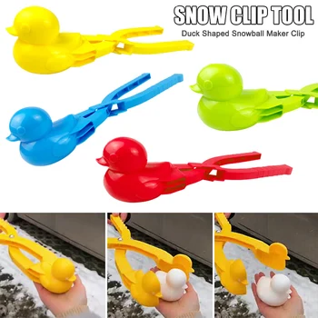1 buc Bulgăre de zăpadă Filtru de Instrumente de Rață în Formă de om de Zăpadă în Formă de Inimă în Formă de Zăpadă Filtru Clip Pentru Copii în aer liber de Iarnă Zăpadă Mucegai Instrumente