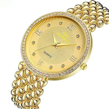 G&D Femei Ceas de Moda de Moda Casual Ceas cu Diamante Brățară din Oțel Inoxidabil Ceas Transport Gratuit