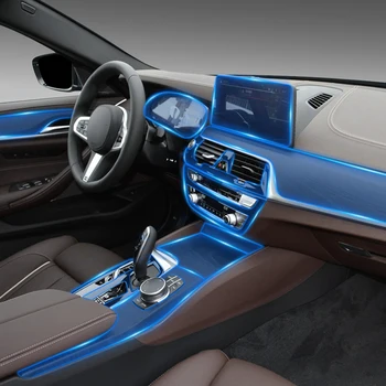 Pentru BMW G32 Sreies 6GT 2017-2021 Auto Interior consola centrala Transparent TPU folie de Protectie Anti-scratch Repair film Dotari